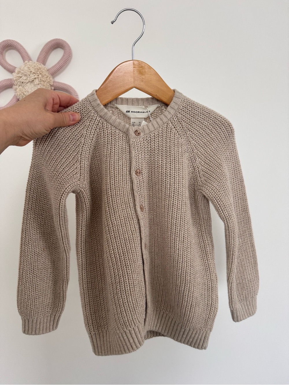 H&M Patent Cotton Cardigan